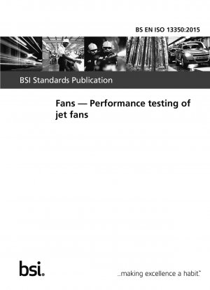  Fans. Performance testing of jet fans