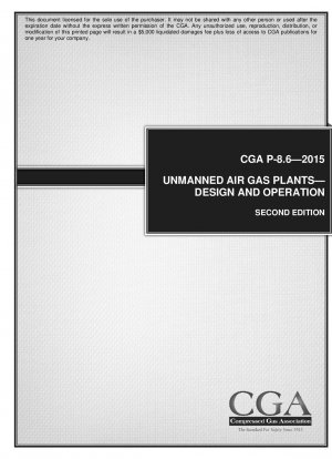 UNMANNED AIR GAS PLANTS-DESIGN AND OPERATION