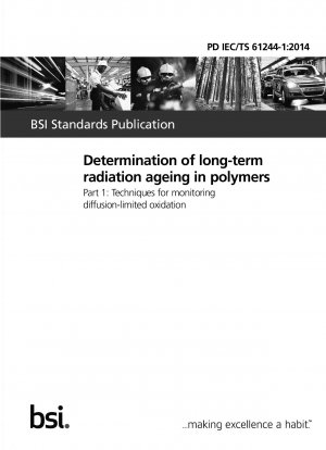 Determination of long-term radiation ageing in polymers. Techniques for monitoring diffusion-limited oxidation