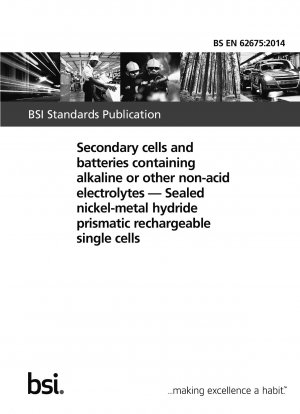 Secondary cells and batteries containing alkaline or other non-acid electrolytes. Sealed nickel-metal hydride prismatic rechargeable single cells