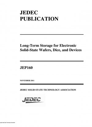 Long-Term Storage for Electronic Solid-State Wafers, Dice, and Devices