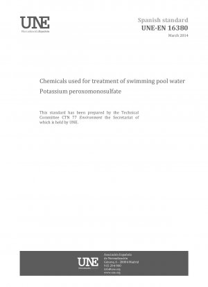 Chemicals used for treatment of swimming pool water - Potassium peroxomonosulfate
