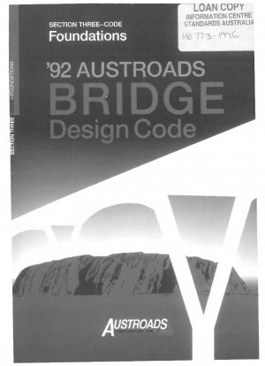 Australian Bridge Design Code - Foundations