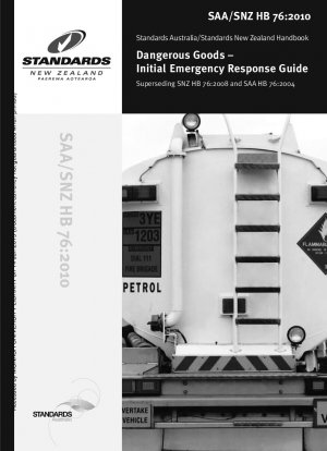 Dangerous Goods — Initial Emergency Response Guide