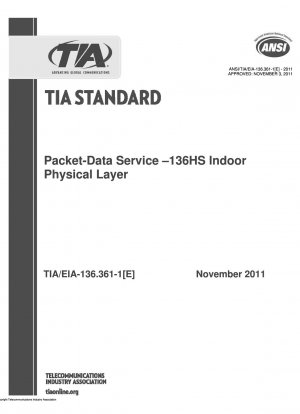 Packet-Data Service – 136HS Indoor Physical Layer
