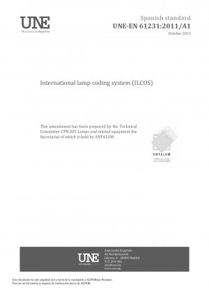 International lamp coding system (ILCOS)