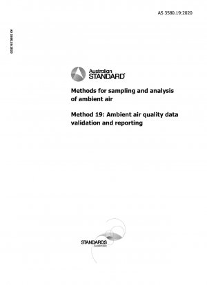 Methods for sampling and analysis of ambient air, Method 19: Ambient air quality data validation and reporting