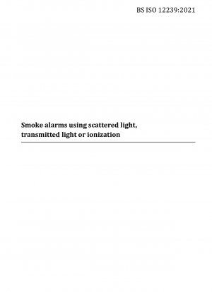 Smoke alarms using scattered light, transmitted light or ionization