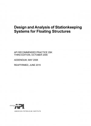 Design and Analysis of Stationkeeping Systems for Floating Structures