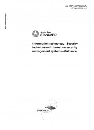 Information technology — Security techniques — Information security management systems — Guidance