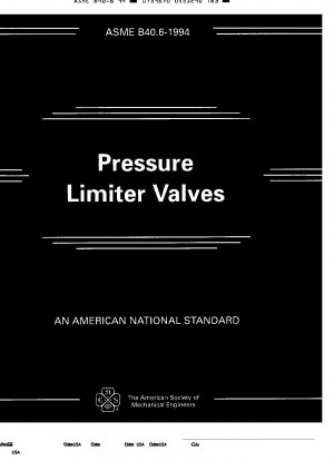 Pressure limiter valves
