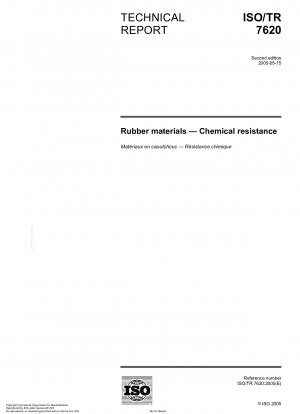 Rubber materials - Chemical resistance