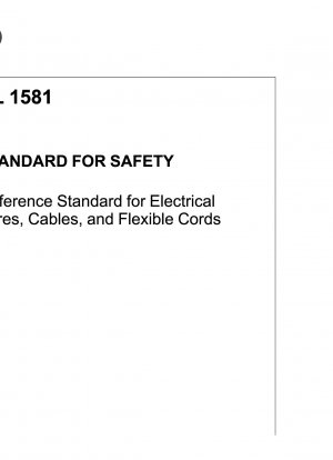 Reference Standard for Electrical Wires, Cables, and Flexible Cords