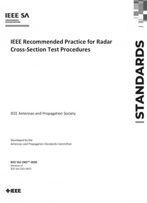 IEEE Recommended Practice for Radar Cross-Section Test Procedures
