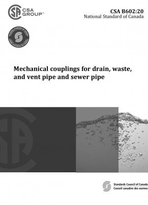 Mechanical couplings for drain, waste, and vent pipe and sewer pipe