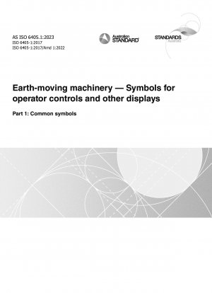 Earth-moving machinery — Symbols for operator controls and other displays, Part 1: Common symbols