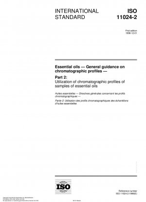 Essential oils - General guidance on chromatographic profiles - Part 2: Utilization of chromatographic profiles of samples of essential oils