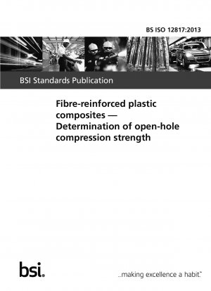 Fibre-reinforced plastic composites. Determination of open-hole compression strength