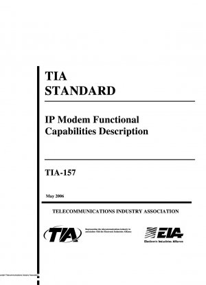IP Modem Functional Capabilities Description