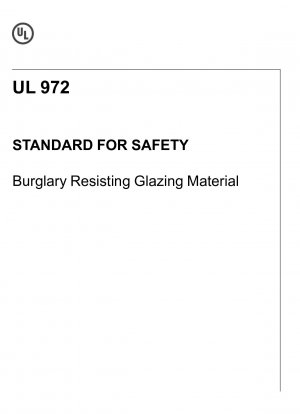 Burglary resisting glazing material