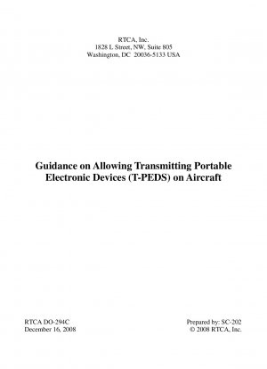 Guidance on Allowing Transmitting Portable Electronic Devices (T-PEDs) on Aircraft