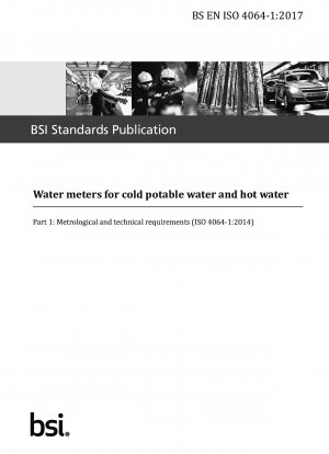 Water meters for cold potable water and hot water. Metrological and technical requirements