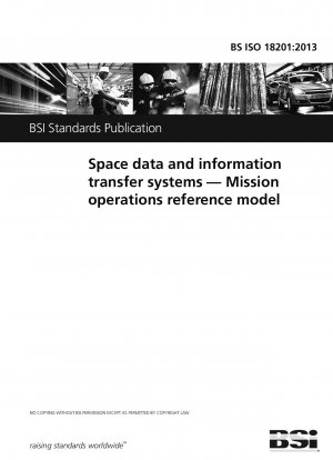 Space data and information transfer systems. Mission operations reference model