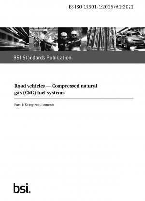 Road vehicles. Compressed natural gas (CNG) fuel systems - Safety requirements