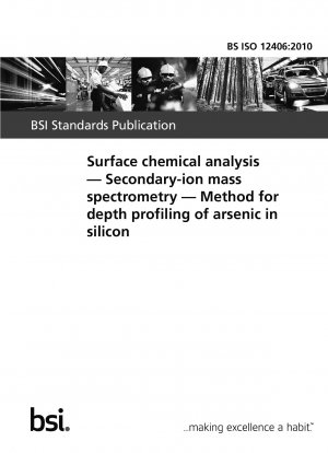 Surface chemical analysis. Secondary-ion mass spectrometry. Method for depth profiling of arsenic in silicon