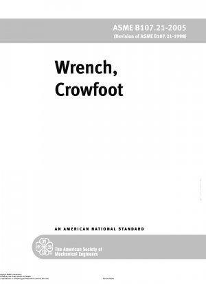 Wrench, Crowfoot