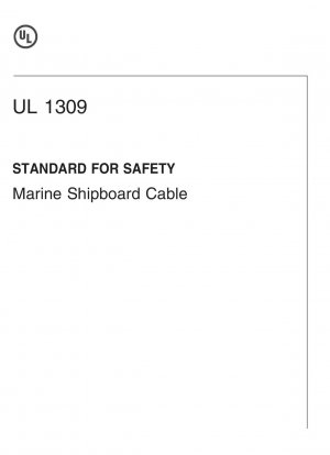 UL Standard for Safety Marine Shipboard Cable (Third Edition)