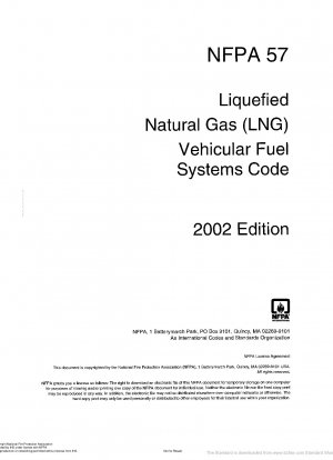 Liquefied Natural Gas (LNG) Vehicular Fuel Systems Code Effective Date: 8/8/2002