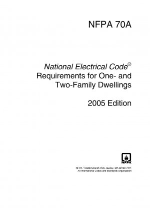 National Electrical Code Requirements for One- and Two-Family Dwellings