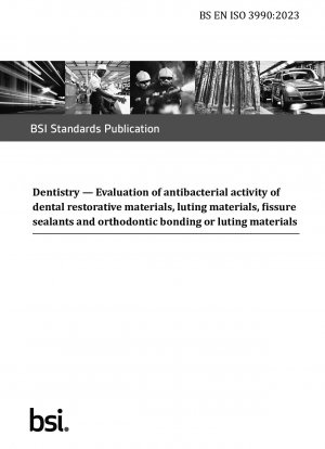 Dentistry — Evaluation of antibacterial activity of dental restorative materials, luting materials, fissure sealants and orthodontic bonding or luting materials