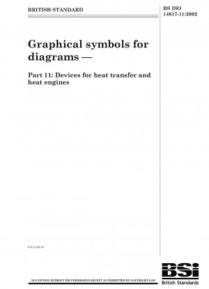 Graphical symbols for diagrams - Devices for heat transfer and heat engines