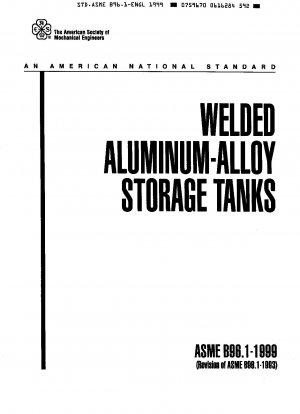 Welded aluminium-alloy storage tanks